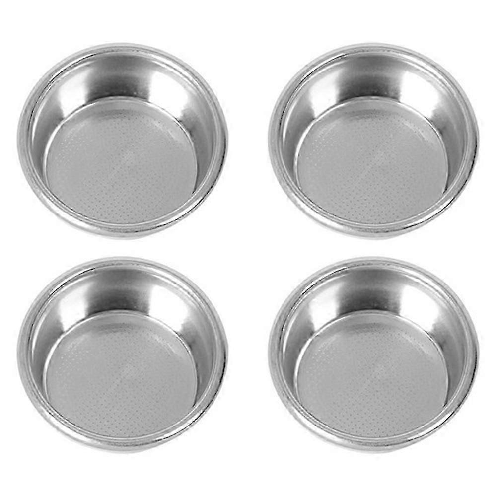 4Pack 54mm Filter Basket for Sage 870/875/878/880 54mm Semi-Automatic Coffee Machine Bottomless Handle Filter