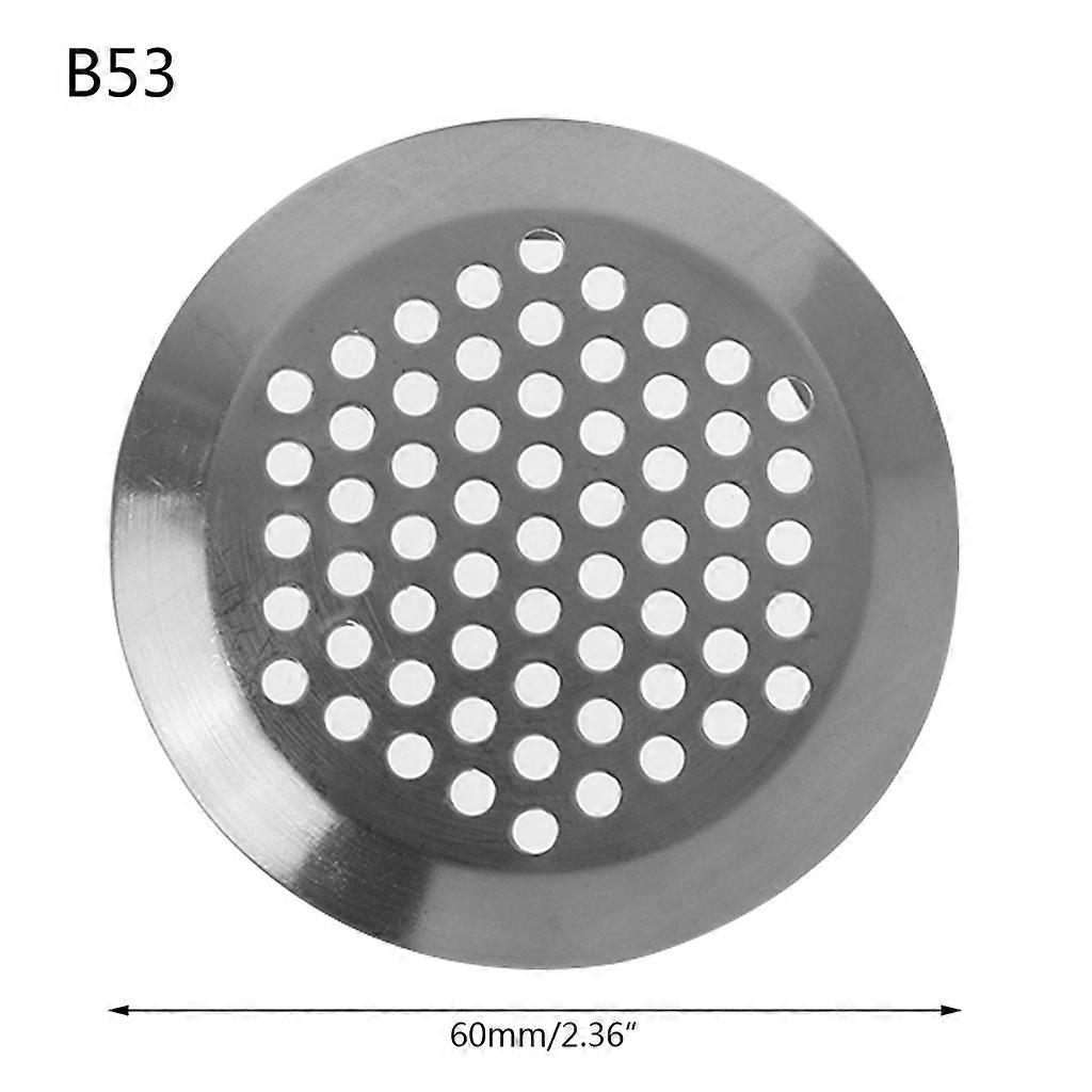 Stainless Steel Air Vent Hole Ventilation Louver Round Shaped Venting Mesh Holes  53mm