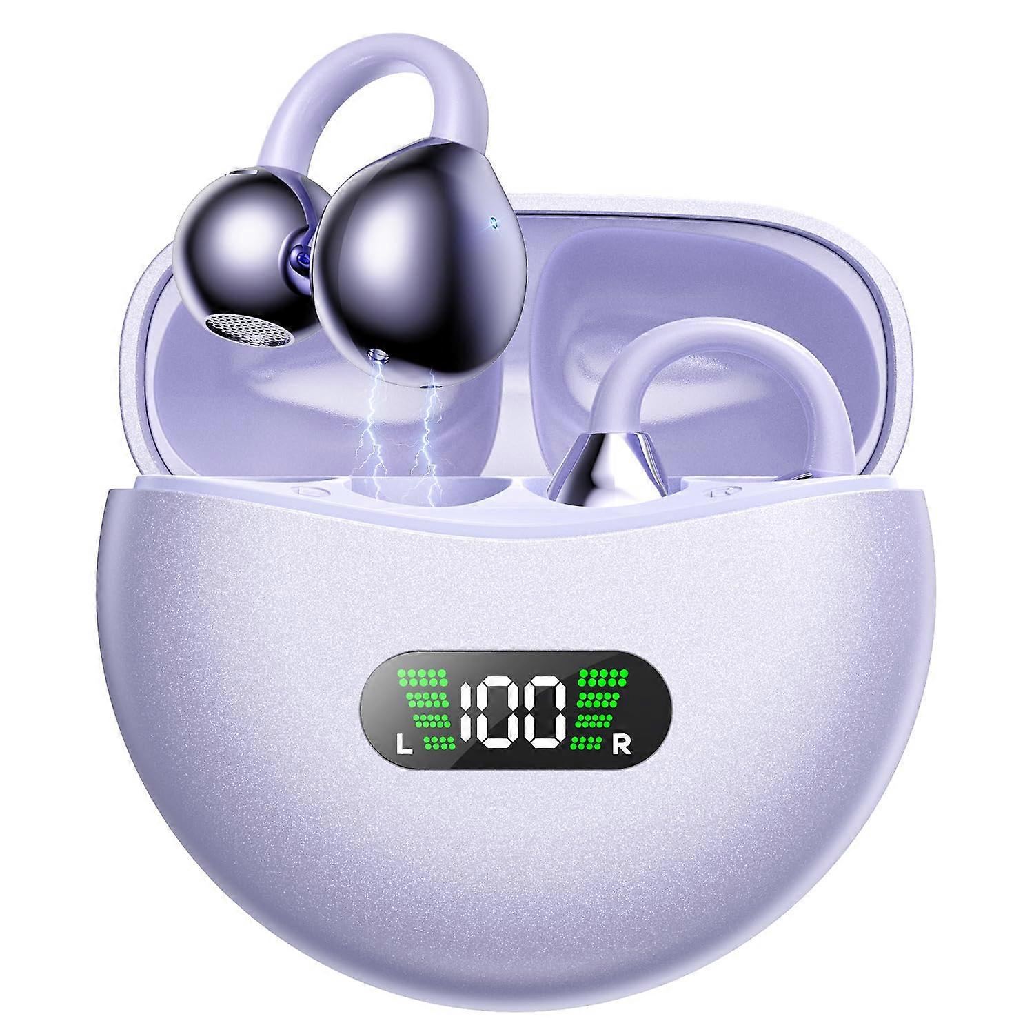 Mini Open Ear Headphones Bone Conduction Earphones True Wireless Bluetooth Earbuds Compatible With iPhone Android