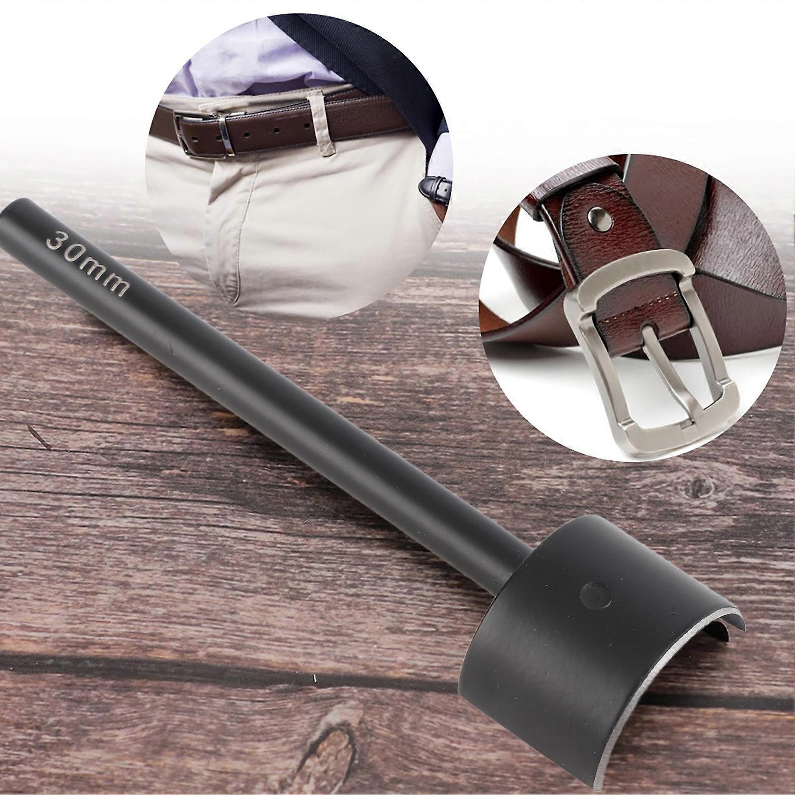Leather Half Circle Punch, DIY Tool for Half Round Corners (30mm)