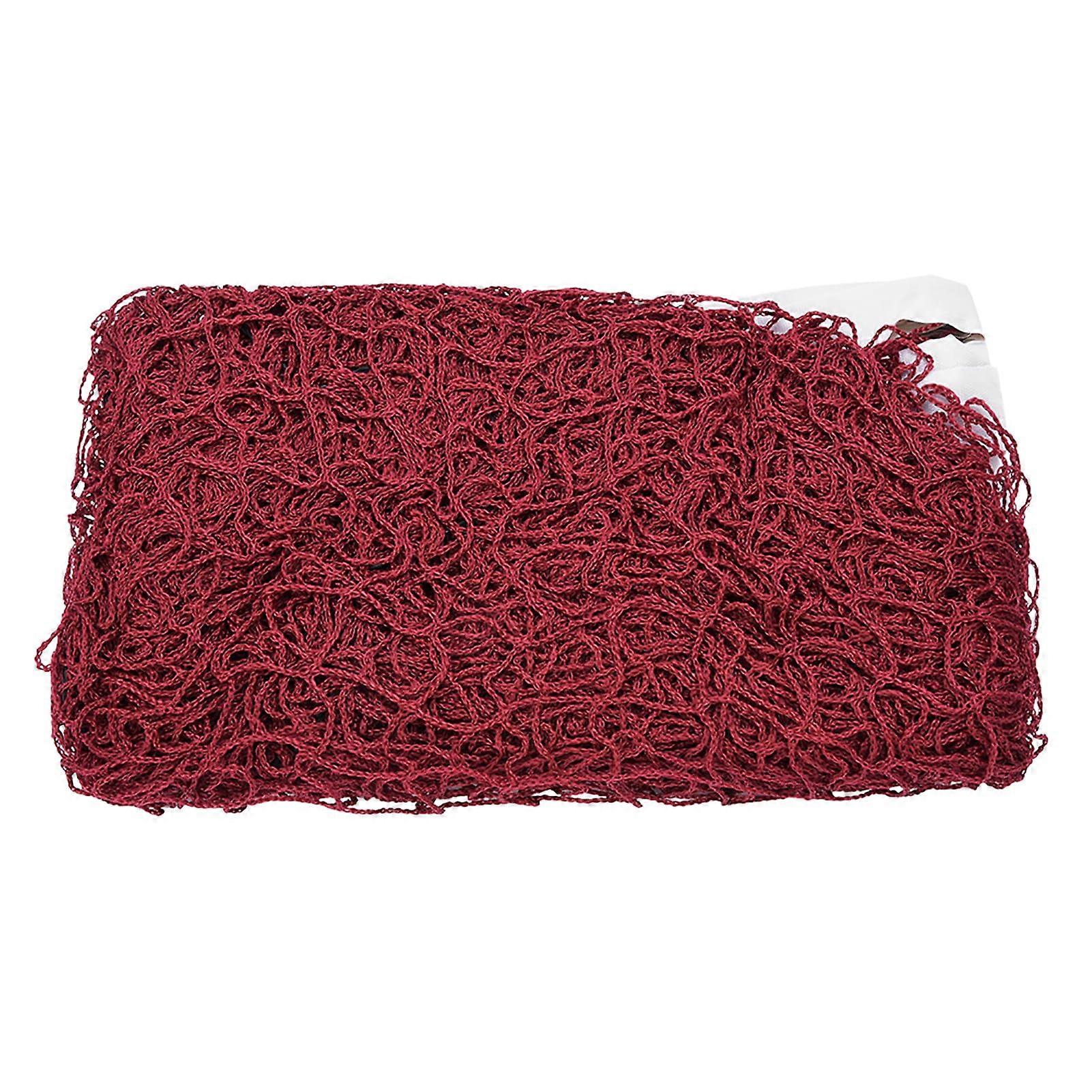 Badminton net, outdoor replacement badminton net, foldable tennis net with fixing rope, suitable for competition