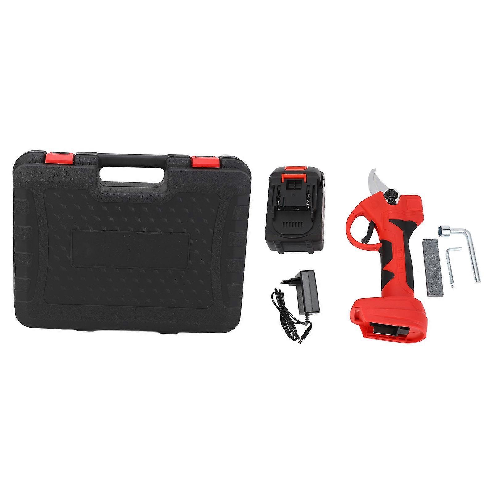 Electric Pruning Shear 30mm Opening Ergonomic Handle Non Slip Portable Cordless Pruning Shear