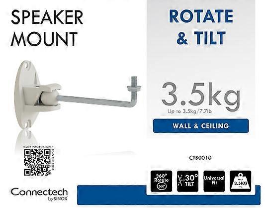 Connectech SONOS® PLAY1 luidspreker ophanging. Wit