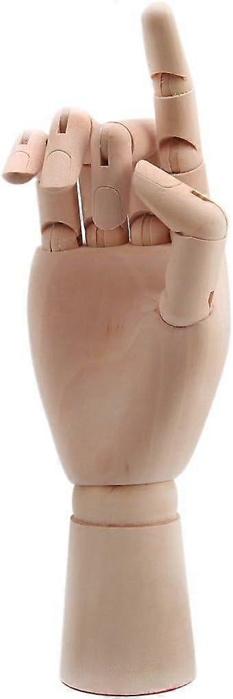 10 polegadas mão direita humana modelo manequim de desenho de madeira - mão direita