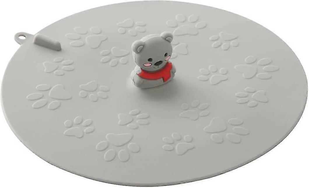 Tub Stopper Silicone Bathtub Stopper 5.9 In(grey Bear)