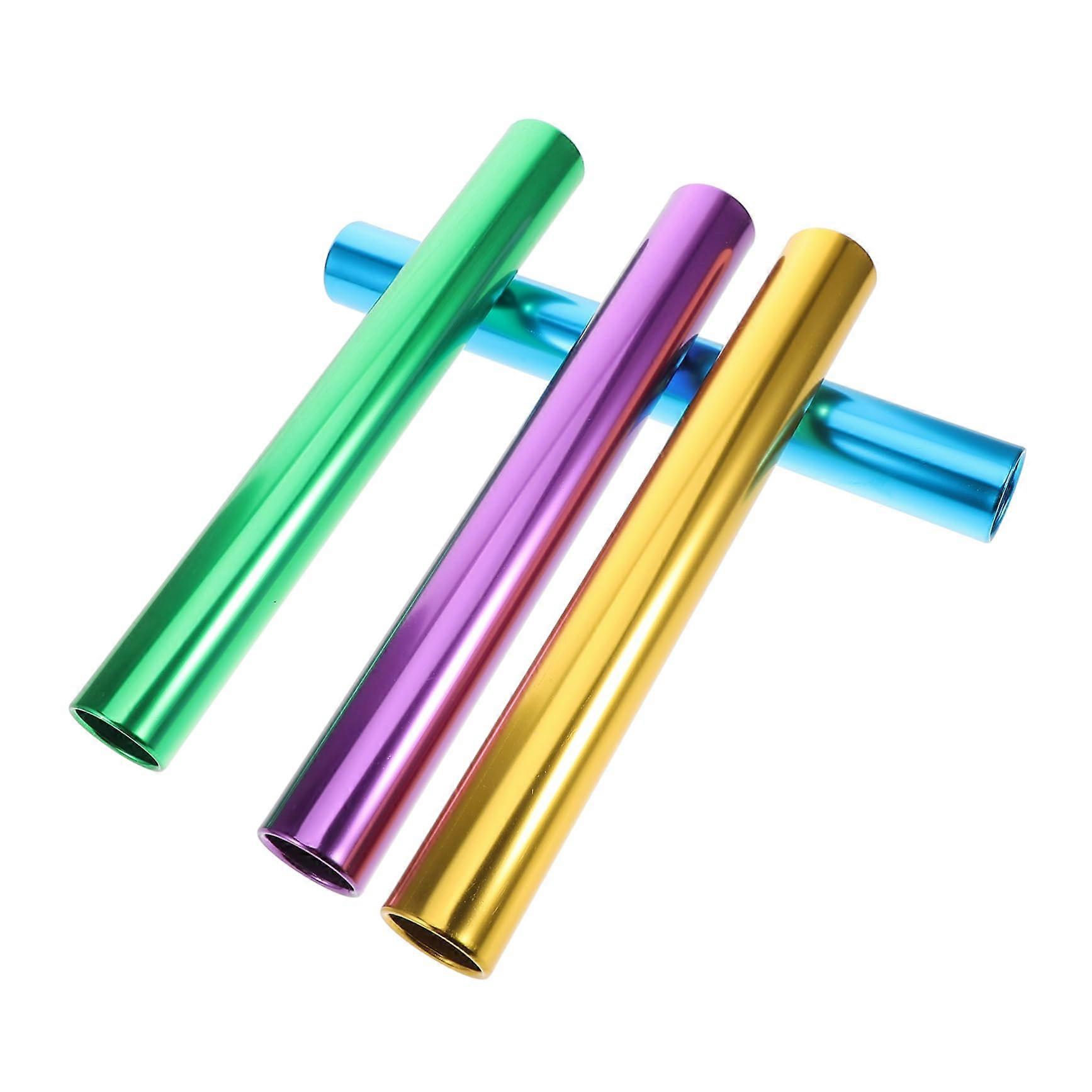 Deliver Sticks 4pcs Simple Racing Sticks Aluminum Alloy Sticks for  and  Relay