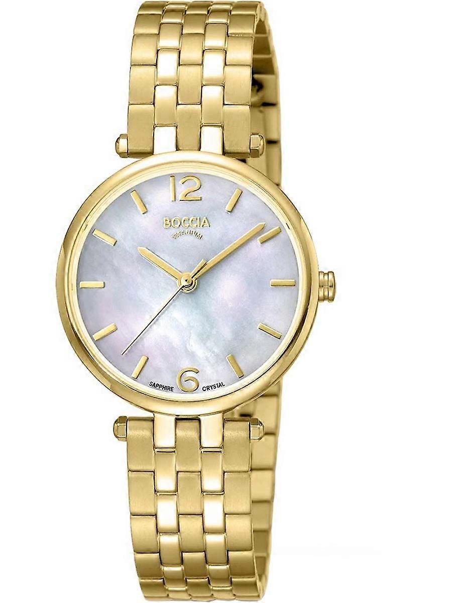 Boccia Gold Titanium Titanium 3339-03 Dameshorloge