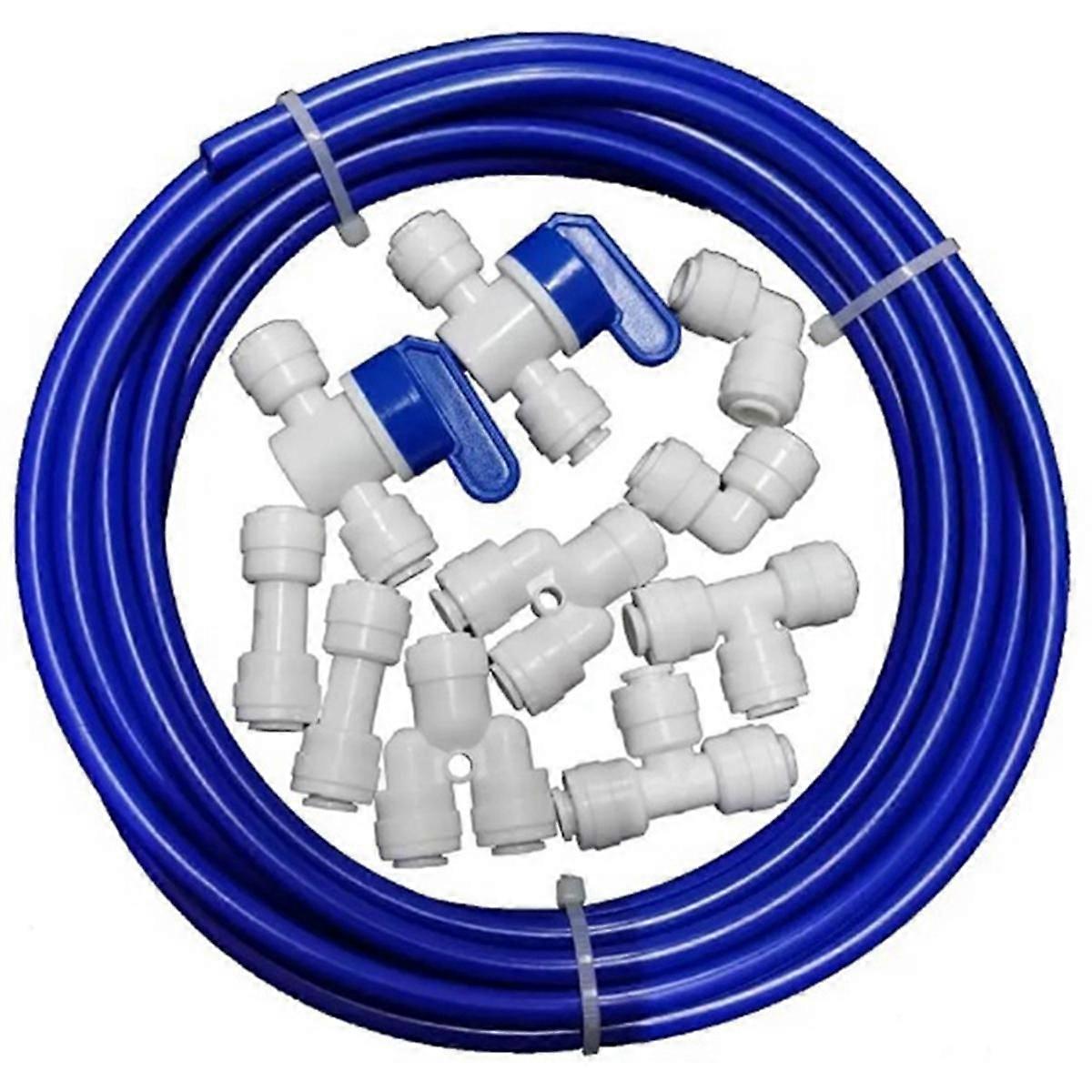 1/4 Inch O.D. Length 32.8ft(10 Meters) Water Tubing, Hose Pipe for Water Purifiers System