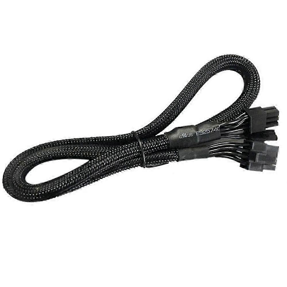 thumbnail interactive-video image 1 of EVGA SuperNOVA 8-pin To 8+6 Pin PCIe VGA Power Cable – 26 Inch, For B3 B2 G3 GA 1 of 2