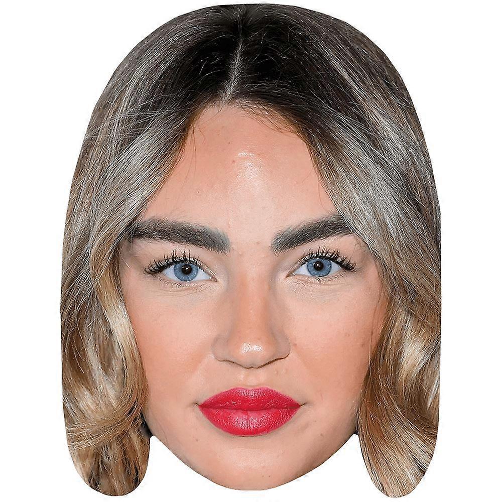 Ella Rae Wise (Lipstick) Celebrity Mask, Flat Card Face