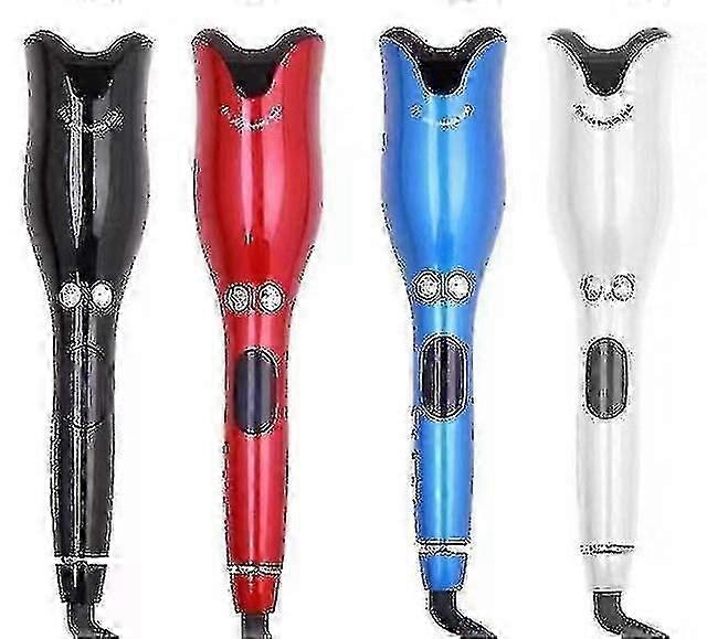 Cordless Automatic Hair Curler Portable Wireless Curling Iron Wand With Lcd Display