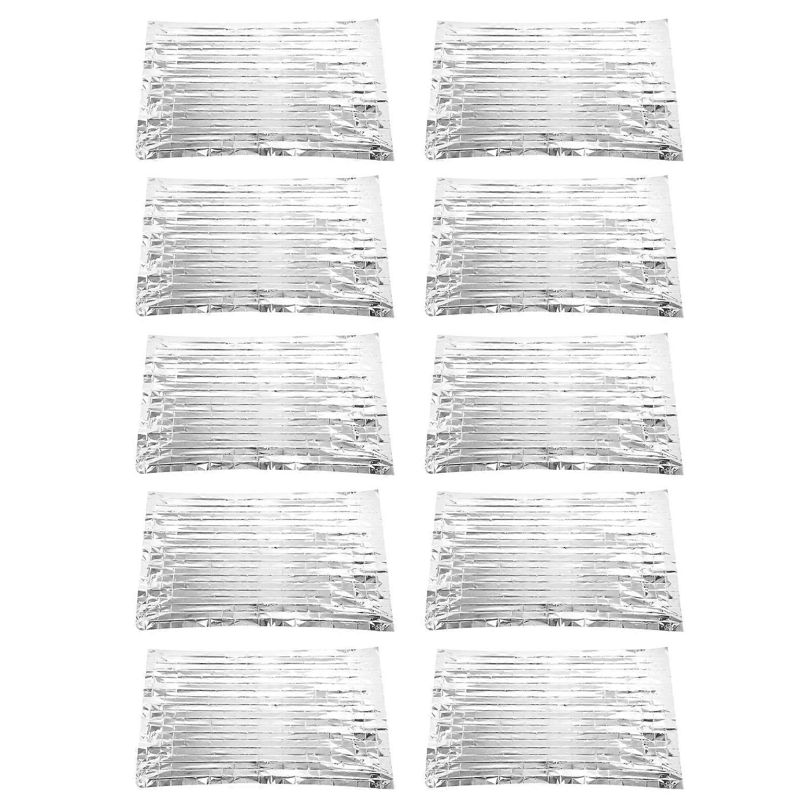Emergency Blanket 130x210cm Portable Multifunctional Emergency Water Proof Thermal Blanket Silver