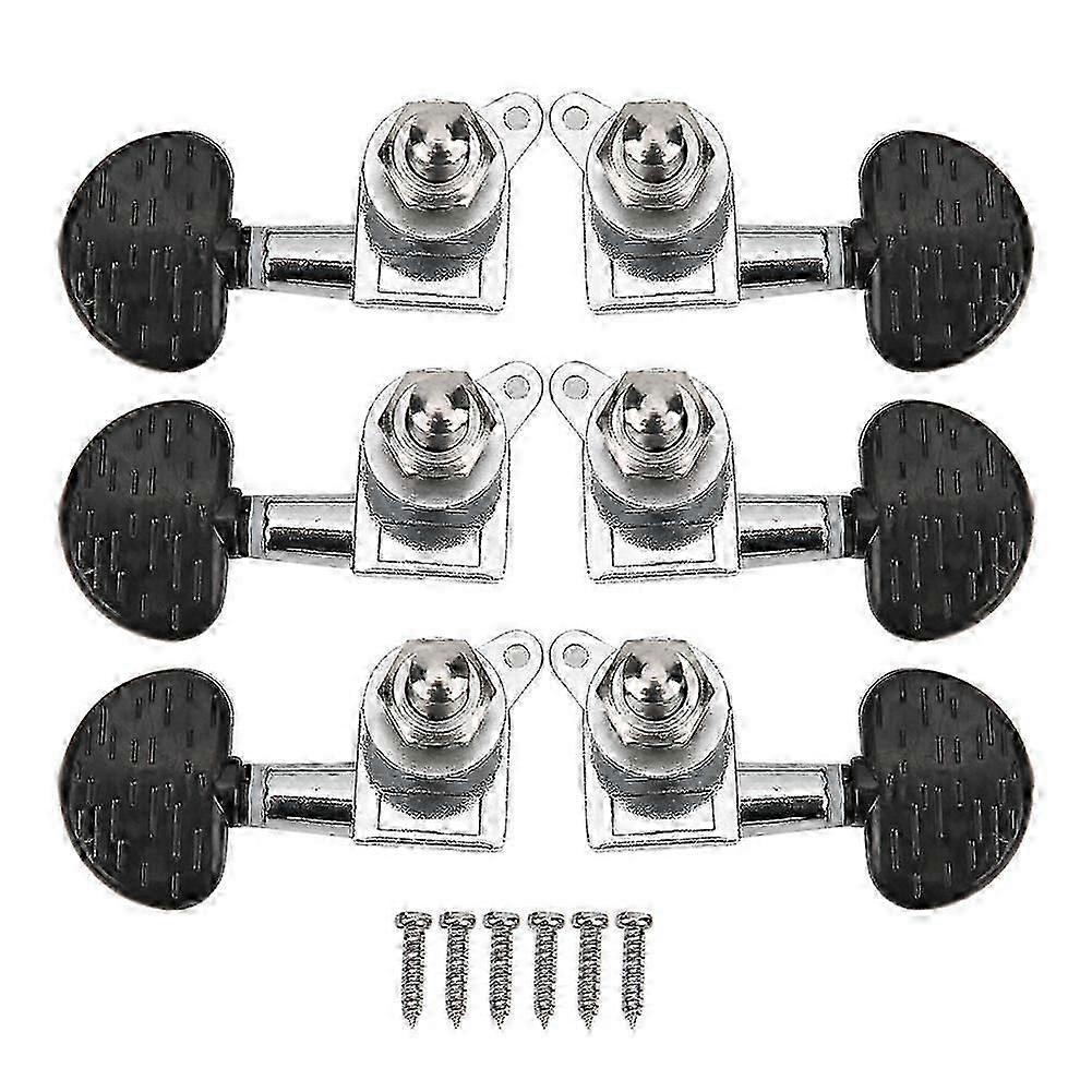 Guitar Tuning Pegs Head Tuners String Locking Knobs Suitable for Electric Classic IntrumentSemicircle