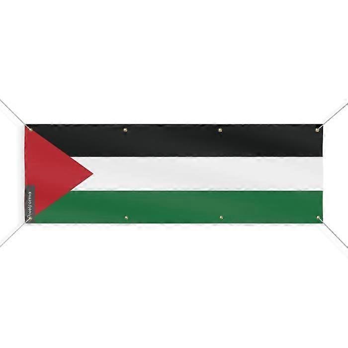 Banner Flag - PIXELFORMA - 180x540 cm - Durable Polyester - 8 Reinforced Eyelets - Digital Printing