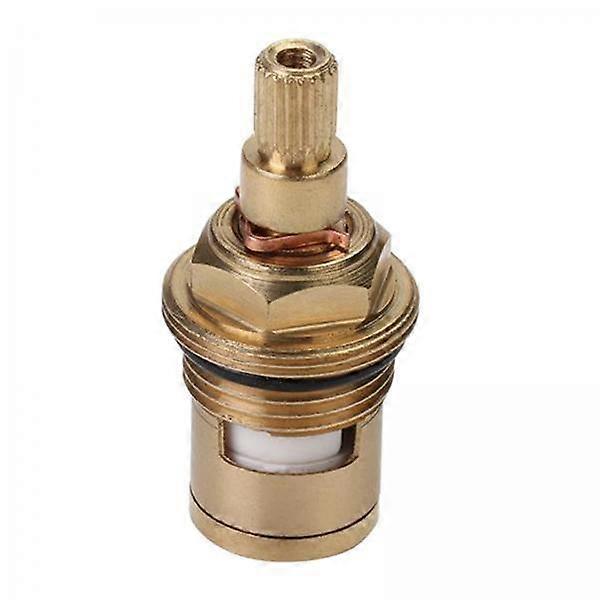 2x Clockwise Brass Replacement Faucet Ceramic Disc