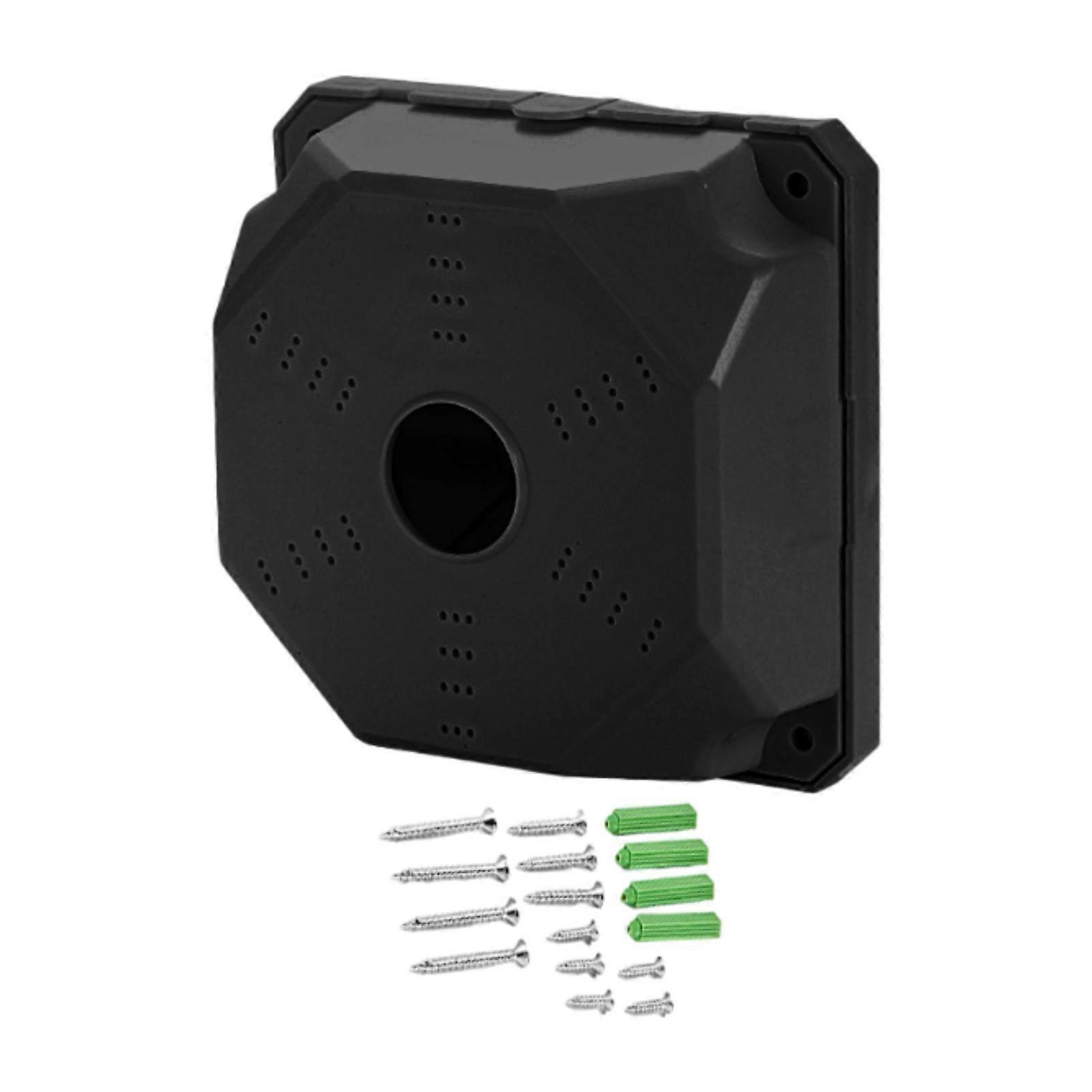 Junction Outlet Box Security Camera Mount Box Easy Installation Practical Camera
