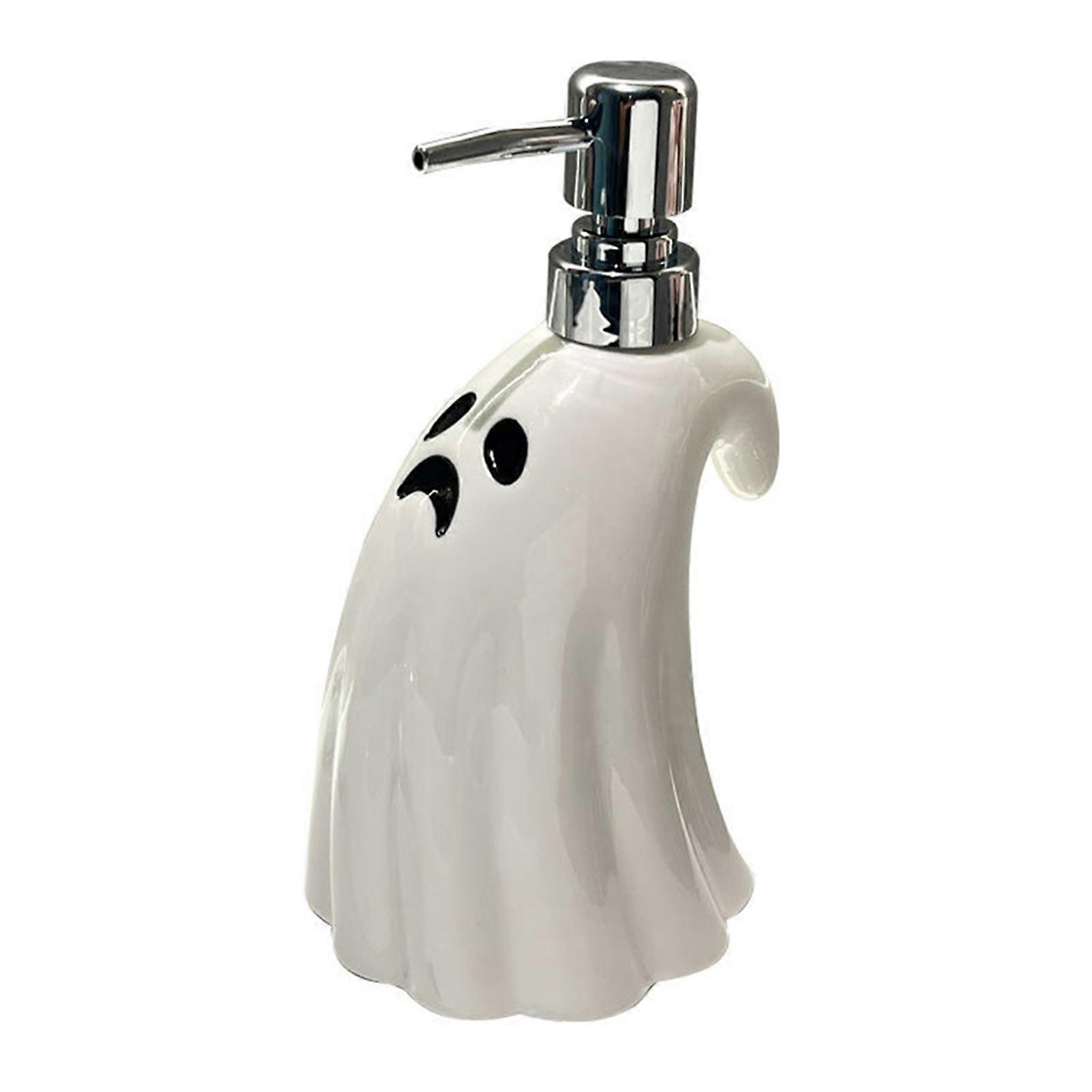 Spooky Ghost Soap Dispenser Empty Hand Sanitizer Bottle Refillable Hand Soap