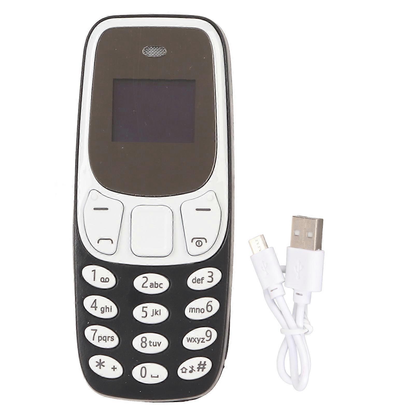 World's Smallest Dual SIM Bluetooth Dialer - Unlocked GSM Mini Phone with Voice Changer