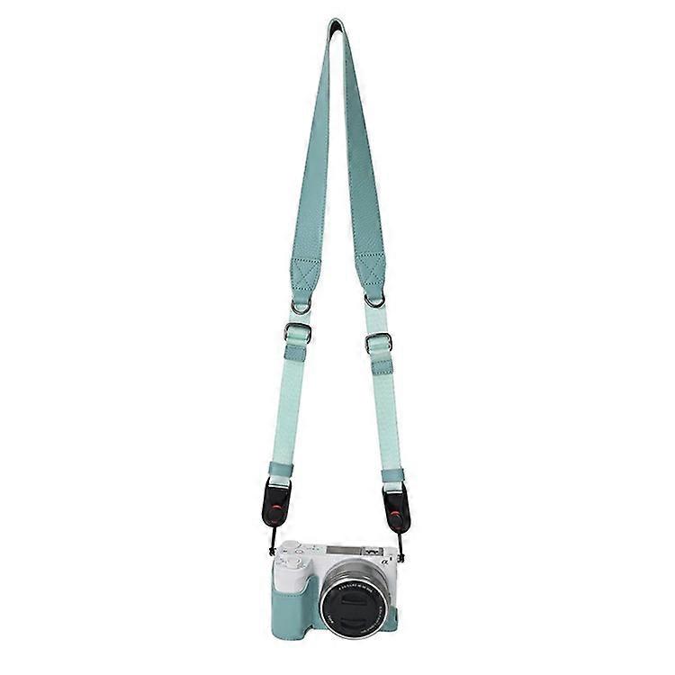 Compatible For Sony ZV-E10 II Camera Case Large Opening Genuine Cow Leather Protector with Shoulder Strap
