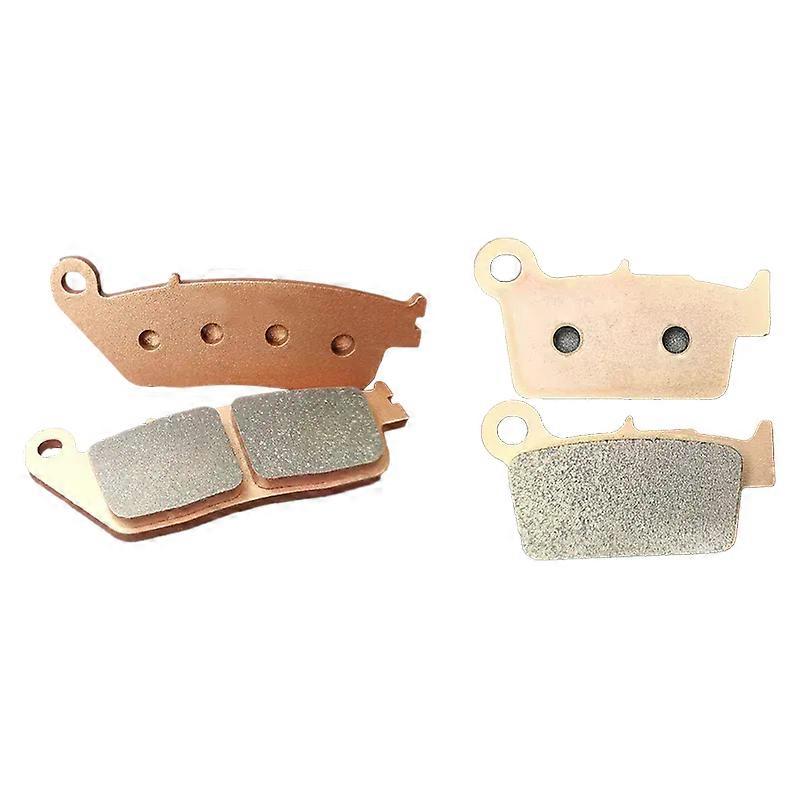 High Quality Copper Sintering Front Rear Brake Pads for HONDA XR400 XR 400 M (ND08/NC38E) Supermotard 2006 2007 2008 -fj
