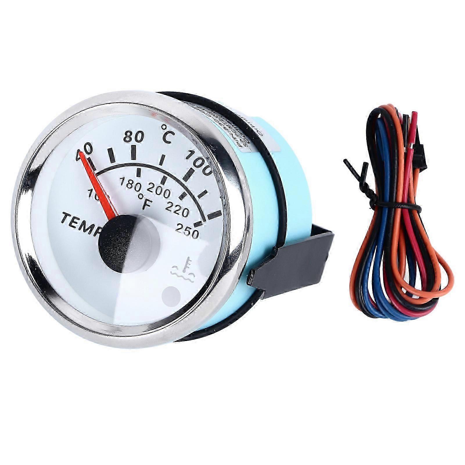 AcquaTemperaturaIndicatore AcquaTemperaturaMisuratore AcquaTempIndicatore IndicatoreAcquaMisuratore 52mmAcquaTempMisuratore UniversaleAcquaTempMisuratore