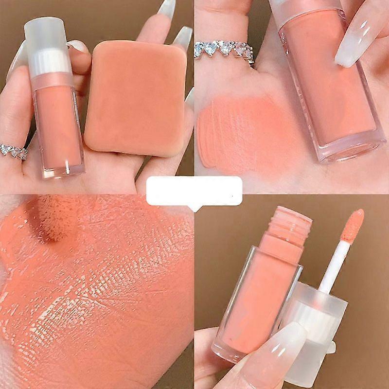 2025 Latest Model Liquid Blush Single Color Matte Breathable Feel Contouring N...