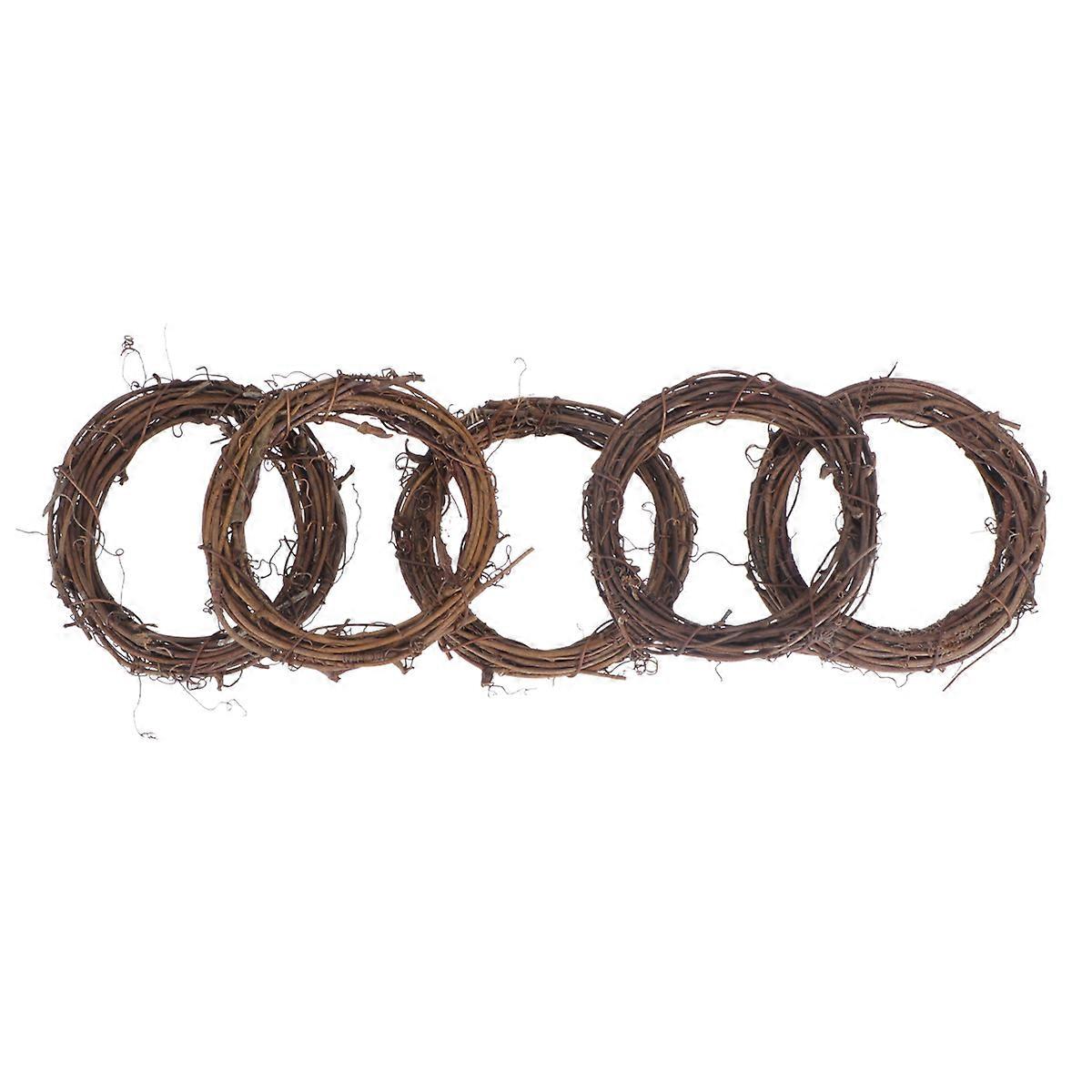 It sounds like you're referencing a product listing for **natural rattan rings** often used in DIY wreath making and home décor. Here's a more