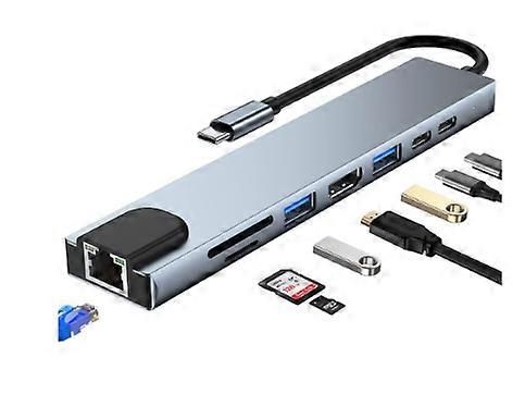Chronus HDMI0214 8 in 1 Adapter