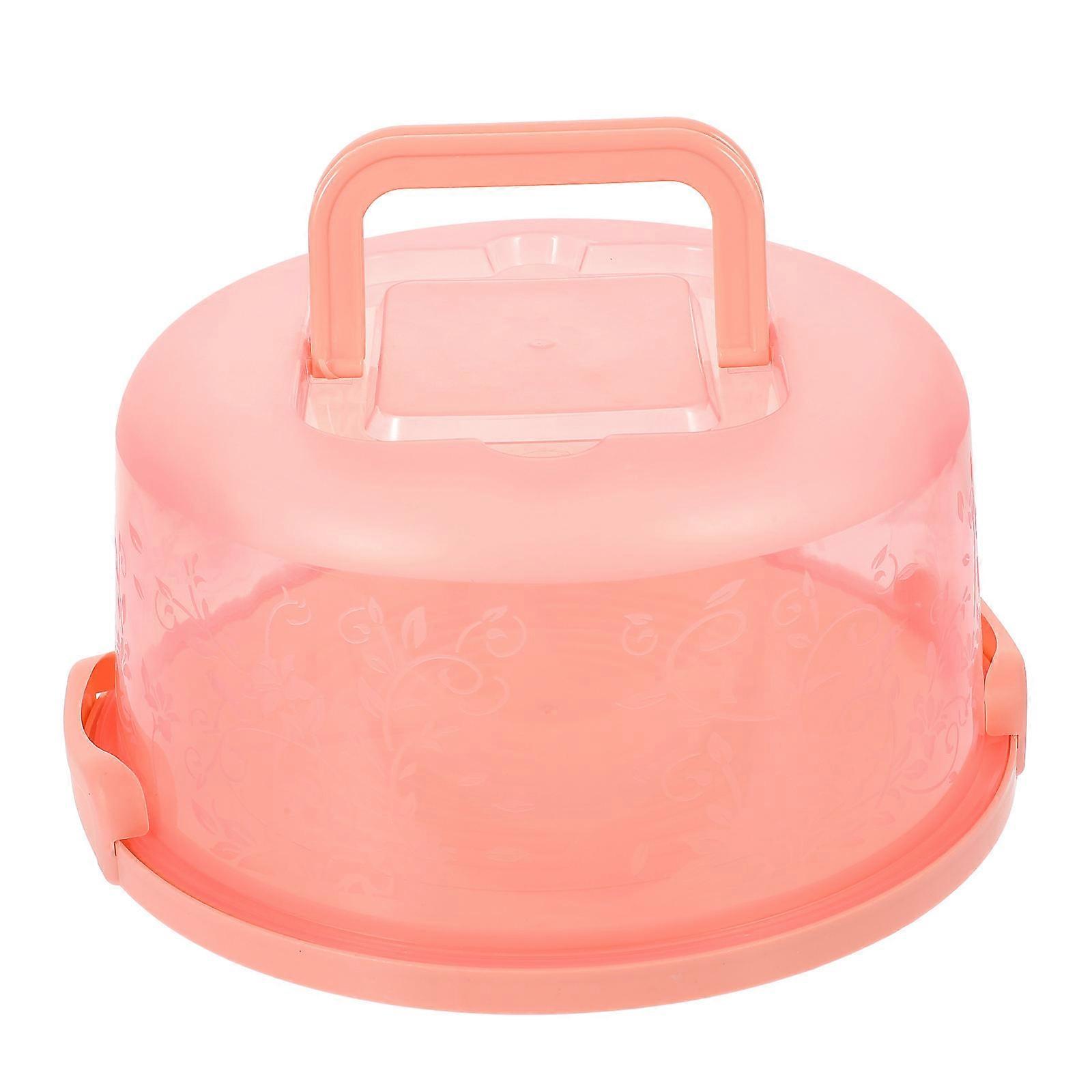 Cake Baking Tool Box Transparent For Birthday Parties Protection 1Pack