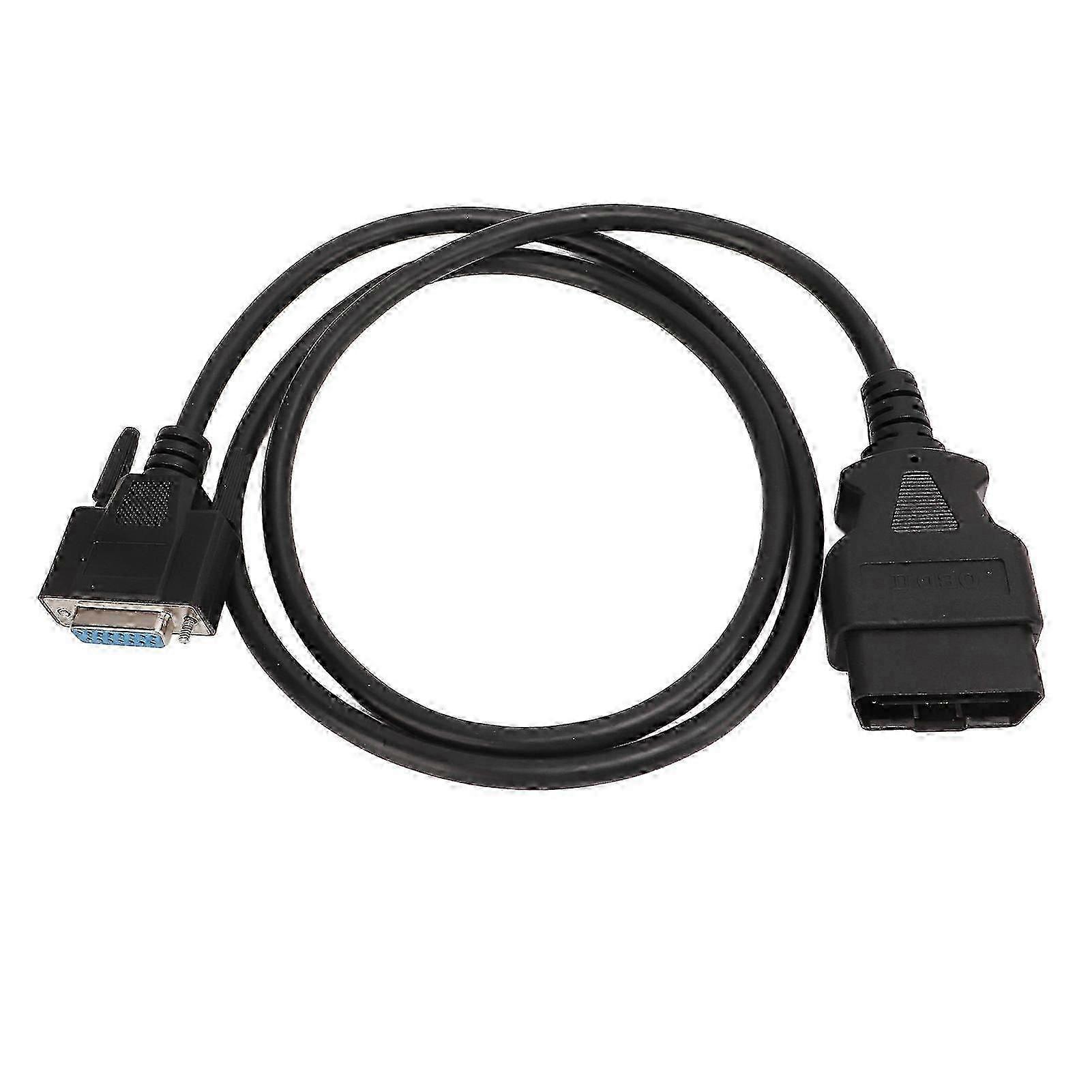 Main OBD2 Cable OBDII Test Diagnostic Connector Adapter Cable Replacement for Launch CRP123 CRP129 Edition 0620