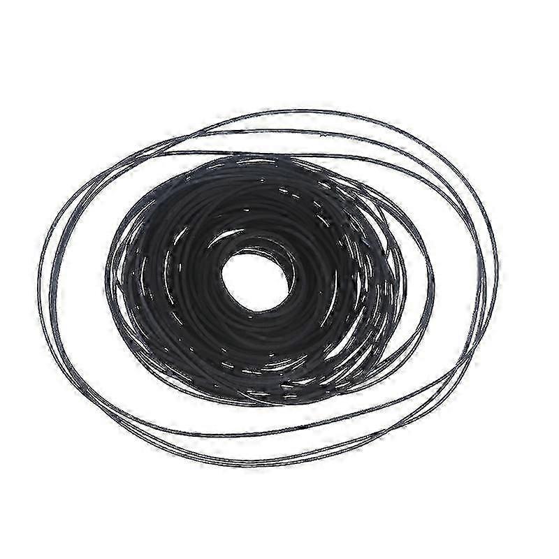 100pcs/lot Square Rubber Drive Belt For Cassette Player Recorder Repair