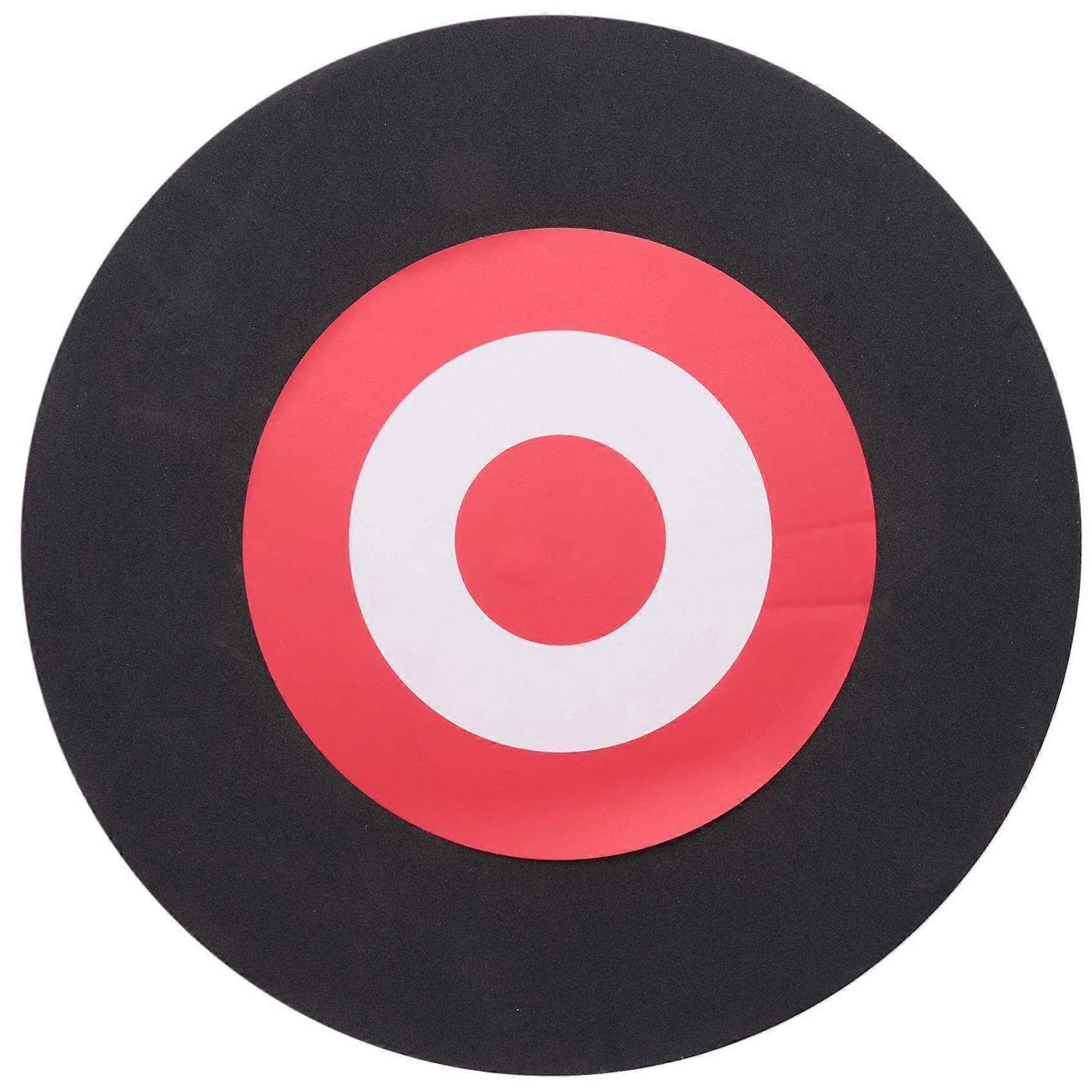 25 x 3 cm Archery Eva Foam Target SelfHealing Arch Moving Hunting Practice Black  Red Ref: 7910