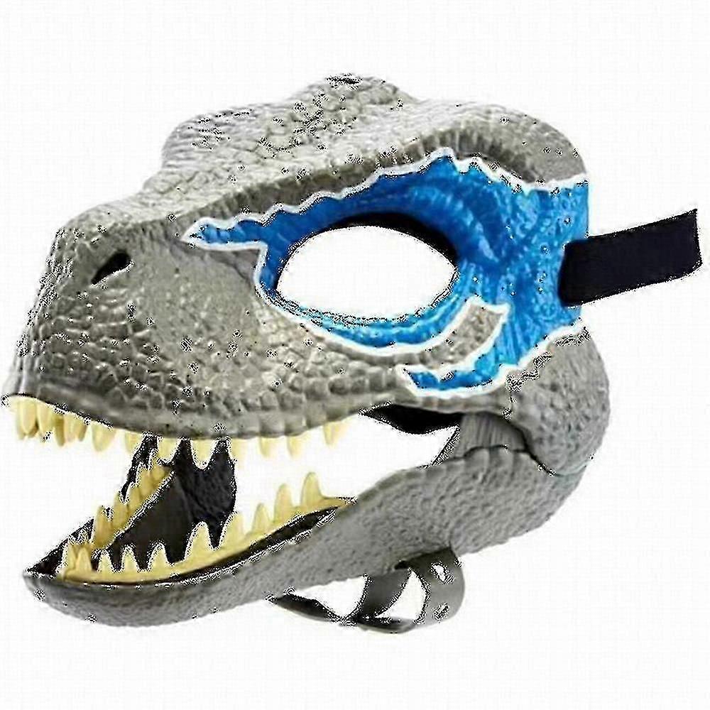 顎を開く恐竜マスク、子供用恐竜マスク大人、コスチュームとロールプレイギフトカーニバルハロウィーンコスプレパーティー-ss