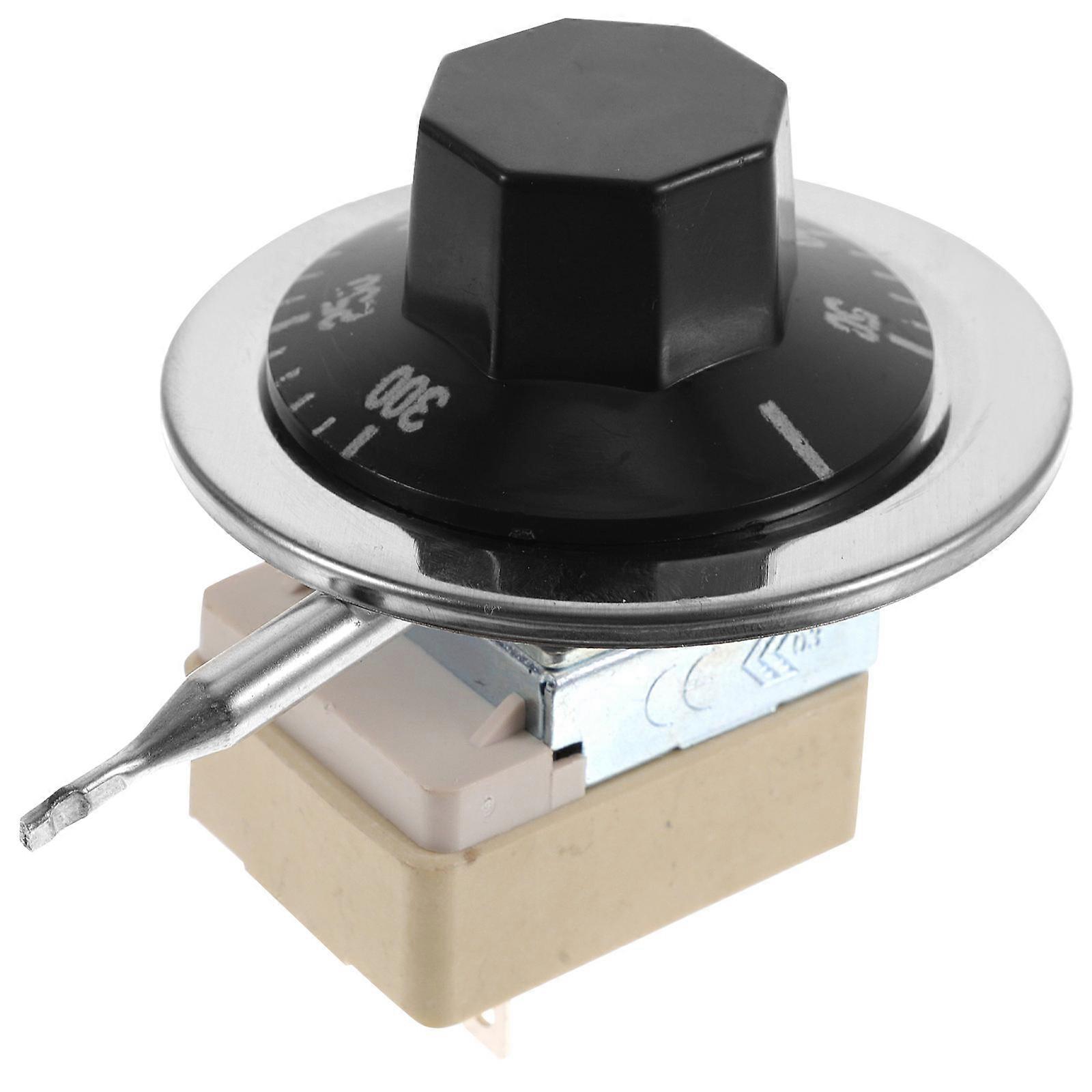 Temperature Control Thermostat Mechanical White For Microwave And Oven 6.70X6.50X4.20CM 1Pcs
