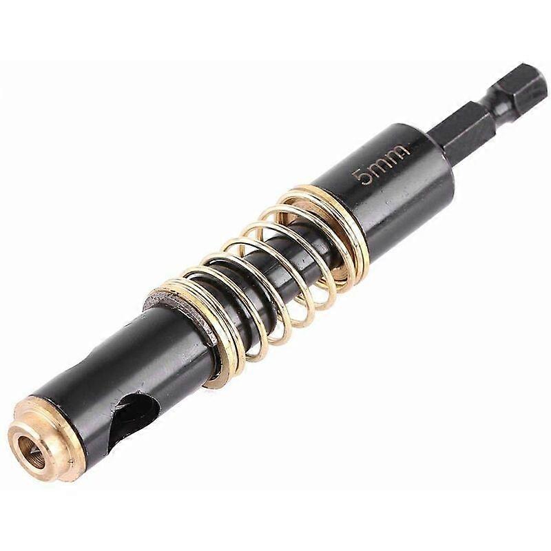Hinge Drill Bits Kit ,Black Hinge Drill Bits Bore Drilling Wood Hex Shank(5mm)