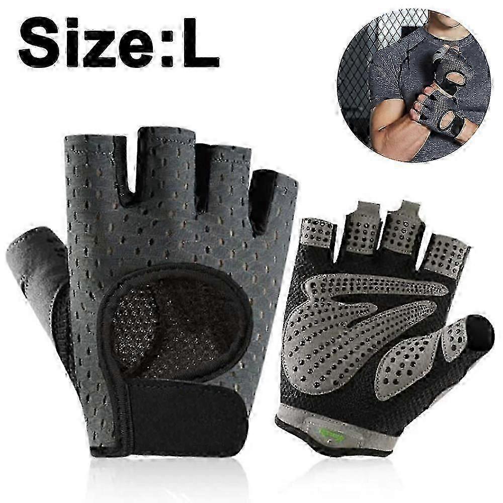 Workout Gloves Cycling Gloves With Full Palm Silicone Padding
