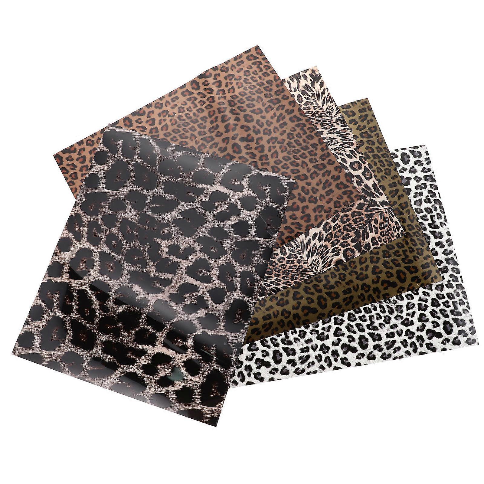 Heat Transfer Sheets Craft Decoration Home Use Rectangular Shape Assorted Color 30X25cm Diy Projects 5Pcs