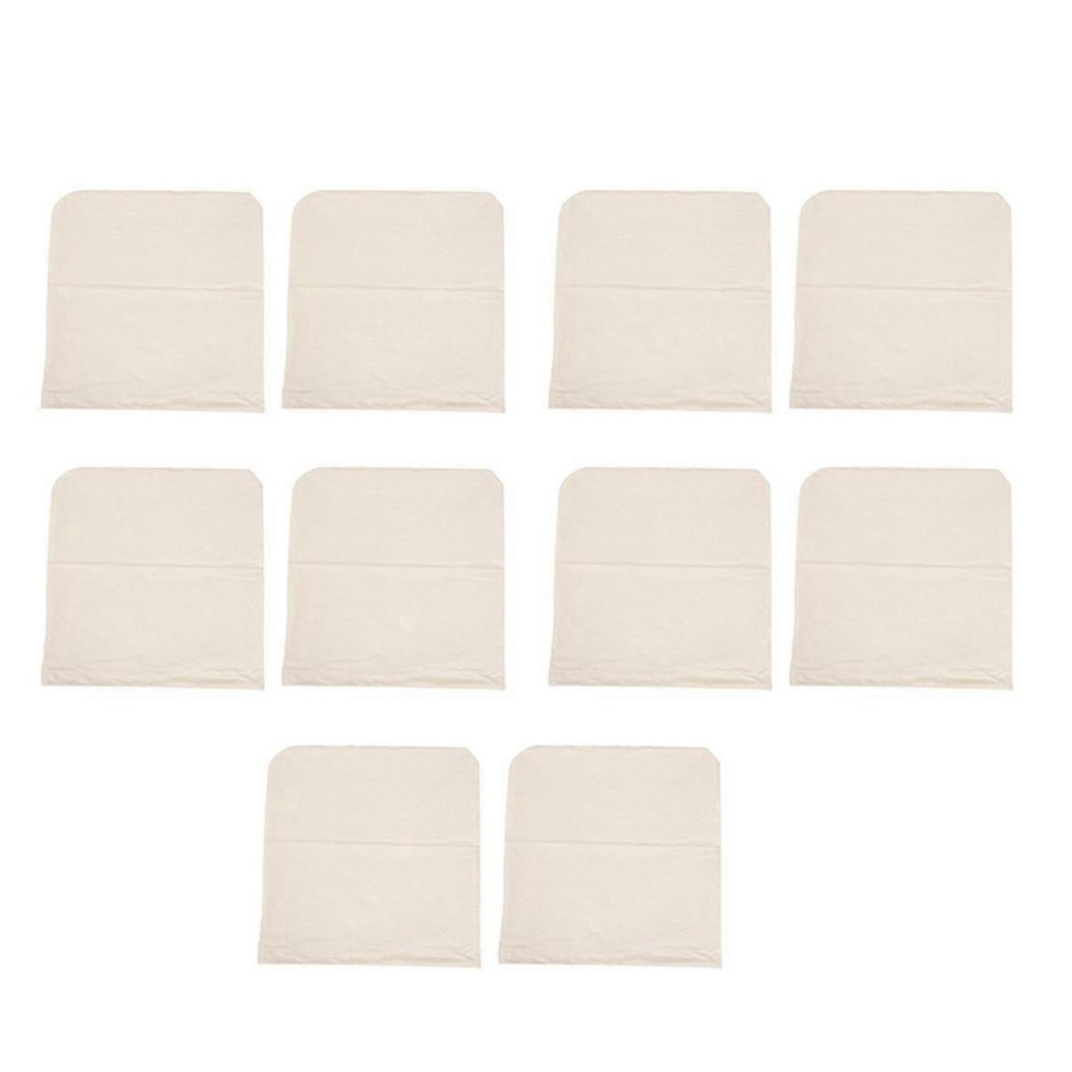 10 Pack Organic Reusable Cold Coffee Brew Filters Bag,12 Inch Wine Brewing Filters Eco-Friendly Mesh