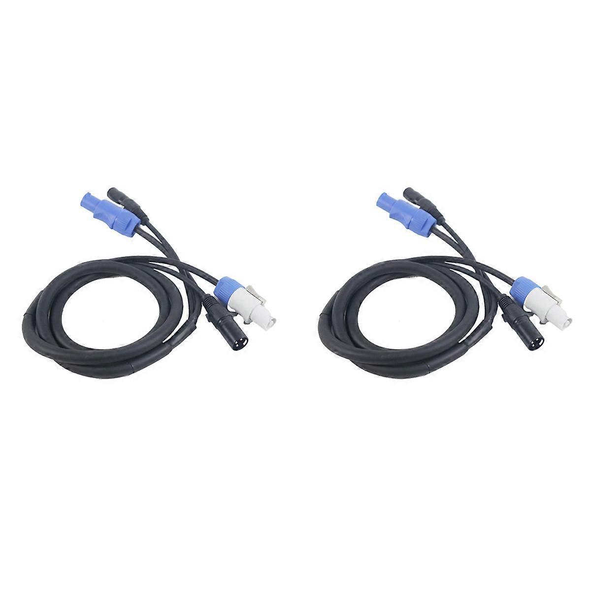  Powercon Cable Combination Plug And XLR Signal Line (B)