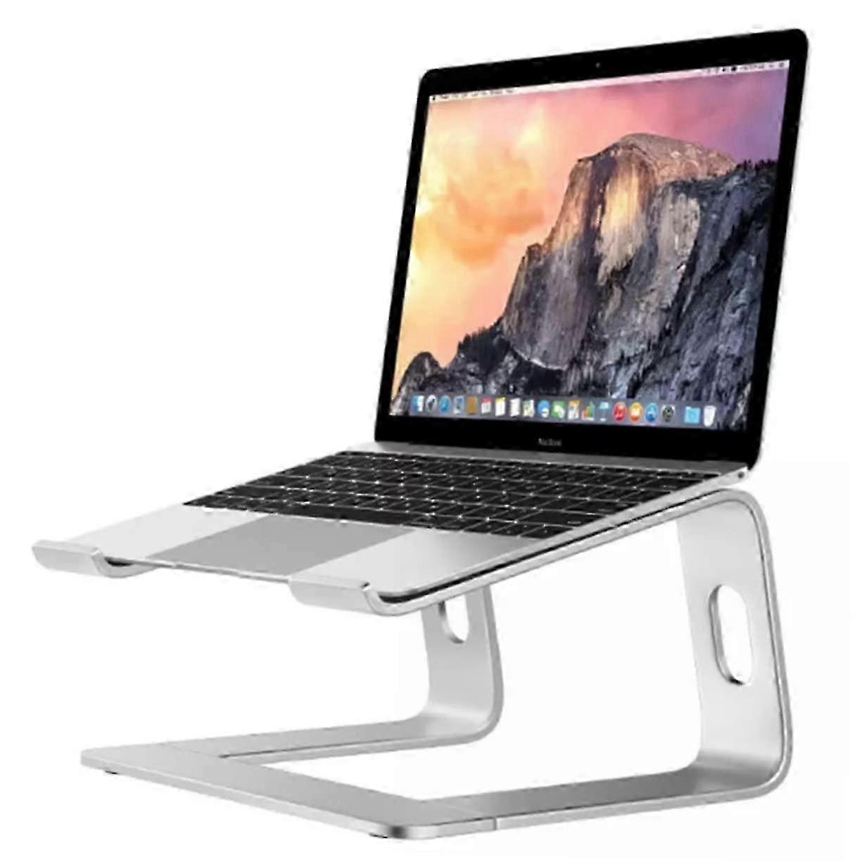 حامل كمبيوتر محمول من الألومنيوم مع وسادات غير قابلة للانزلاق لتحسين أداء التبريد متوافق مع مختلف العلامات التجارية