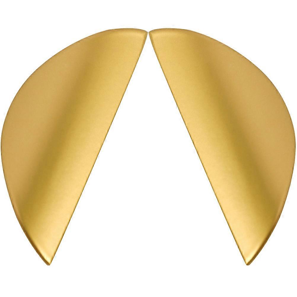 Furniture Hardware Handle Crescent Moon Shape Modern Cabinet Handles Replacement For Home Use 2Pcs