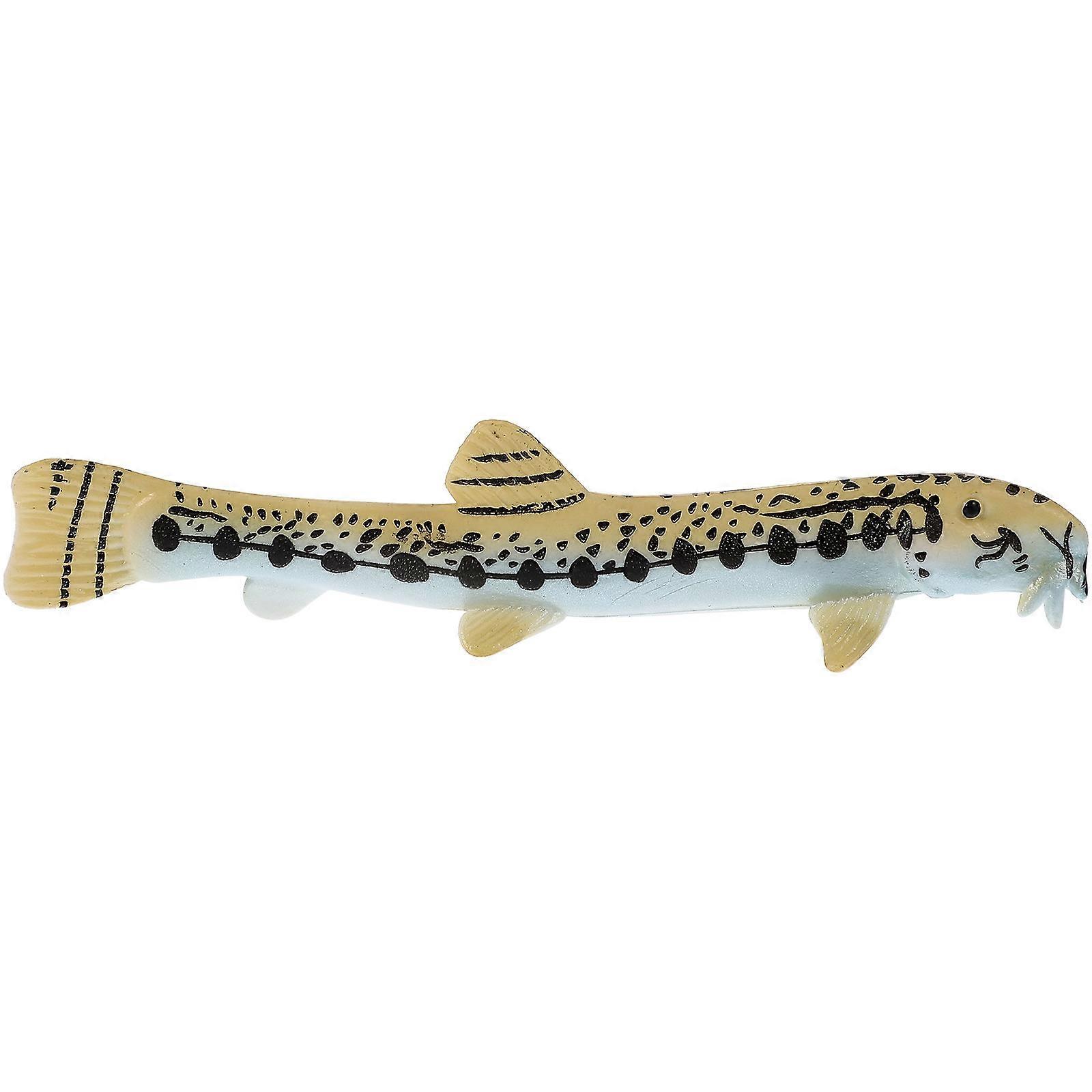 Marine Animal Fish Figurine Ocean Animal Toy Crafts Educators Assorted Color 11.50X2.50X2.00cm Realistic Design 1Pack