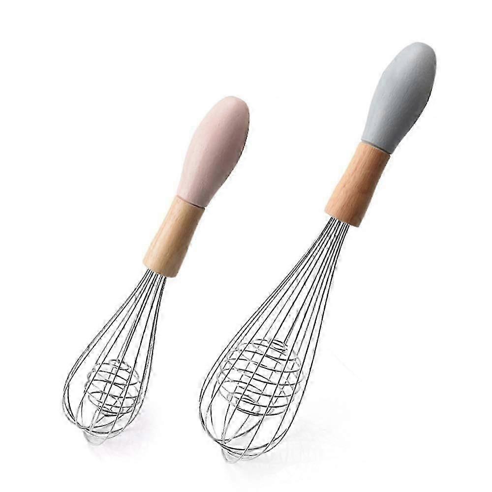 Stainless Steel Spring Whisk Set for Kitchen Mixing