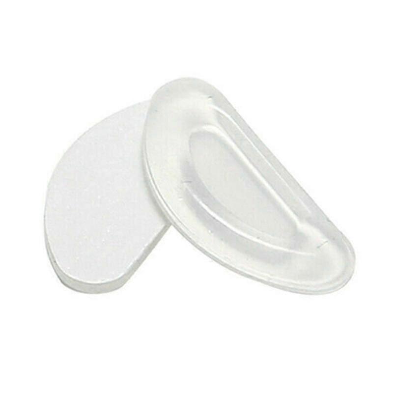 Non-Slip Silicone Nose Pads for Glasses, Anti-Slide Eyewear Nose Pads, Clear Spectacle Nose Cushions 1 Pair