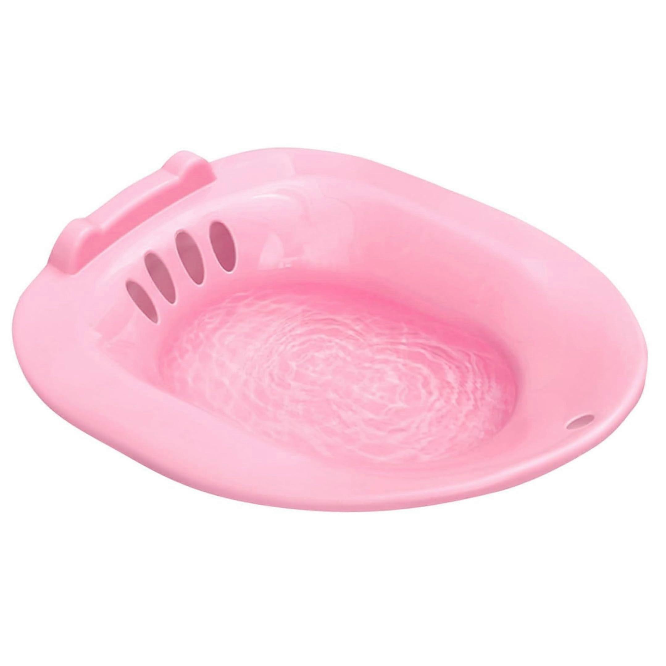 WC-Sitzwanne Portable Sit Bath Seat for Women and Men, PP Material, Hanging Design, Large Capacity