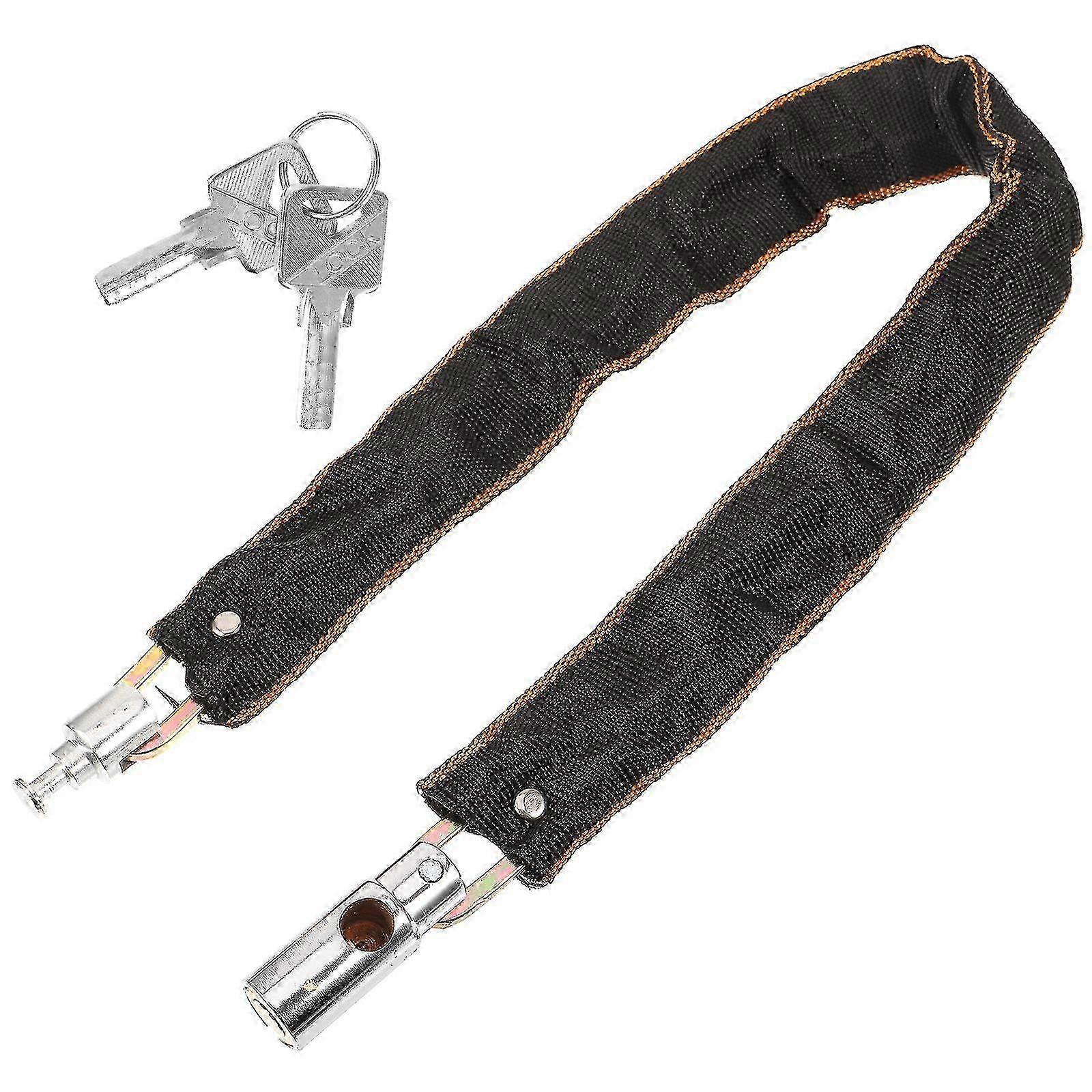 Portable Chain Security Lock for Bike Safety with Keys