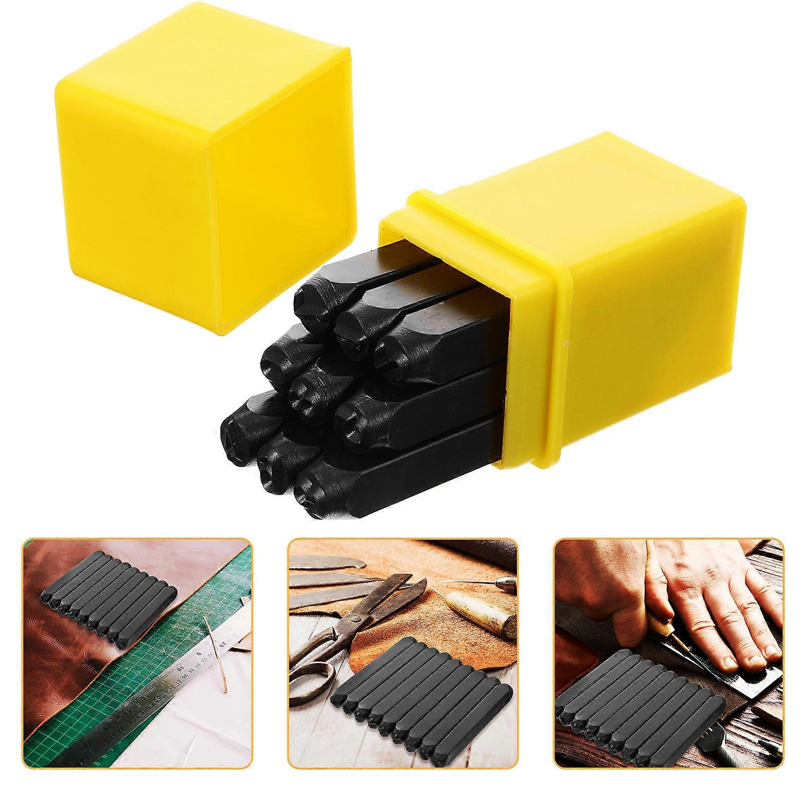 9pcs Durable Punch Set for DIY Jewelry & Art Crafts – Lightweight, High Strength Stamping Tools for Creative Projects