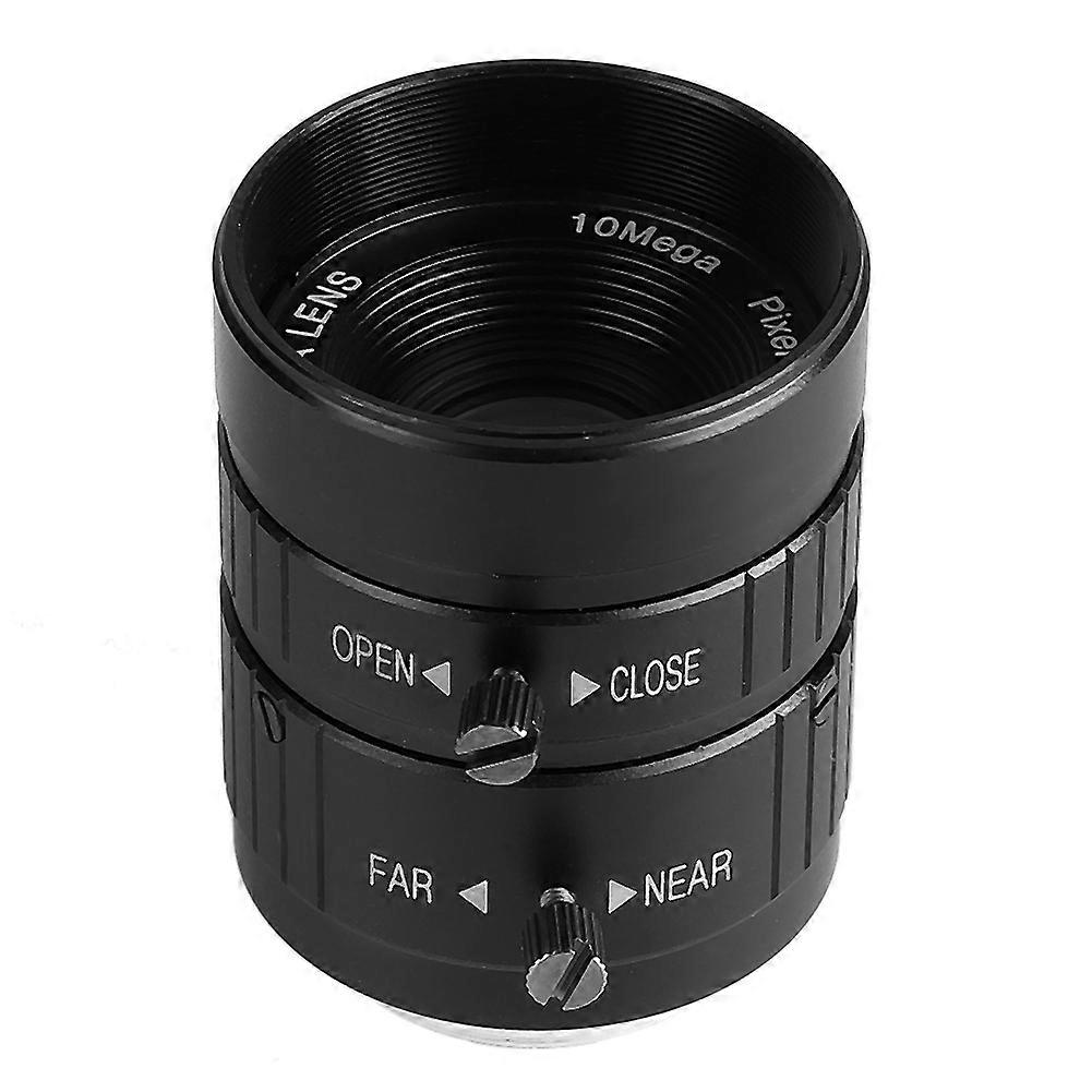 CCTV HD 25mm 10MP Security Camera Manual Aperture Lens C Mount