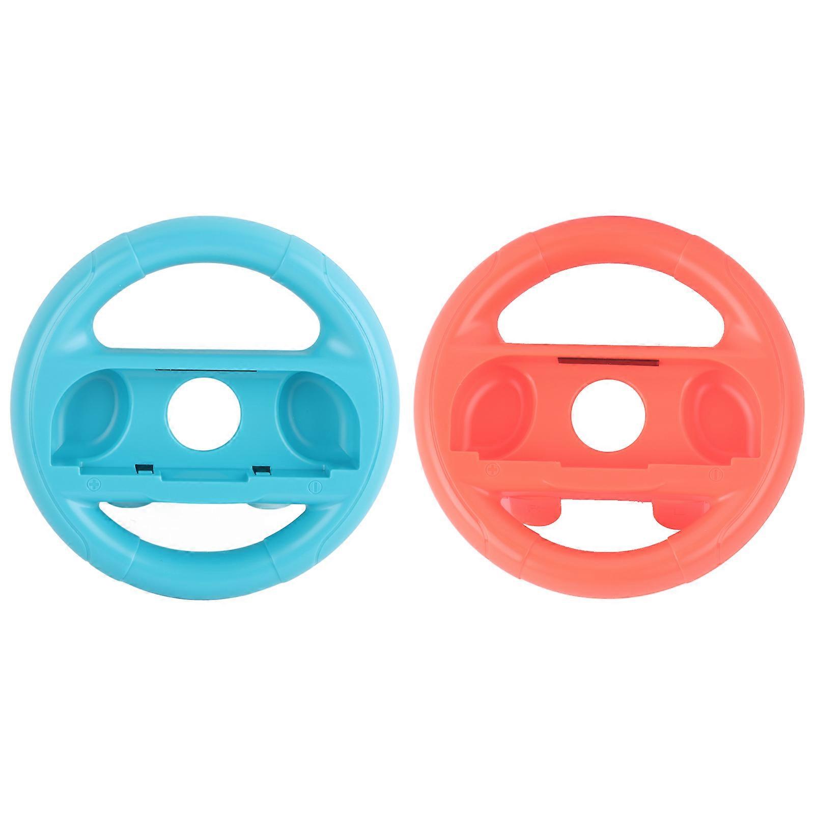 Racing Game Steering Wheel Portable and Easy to Operate Steering Wheel Controller for Switch