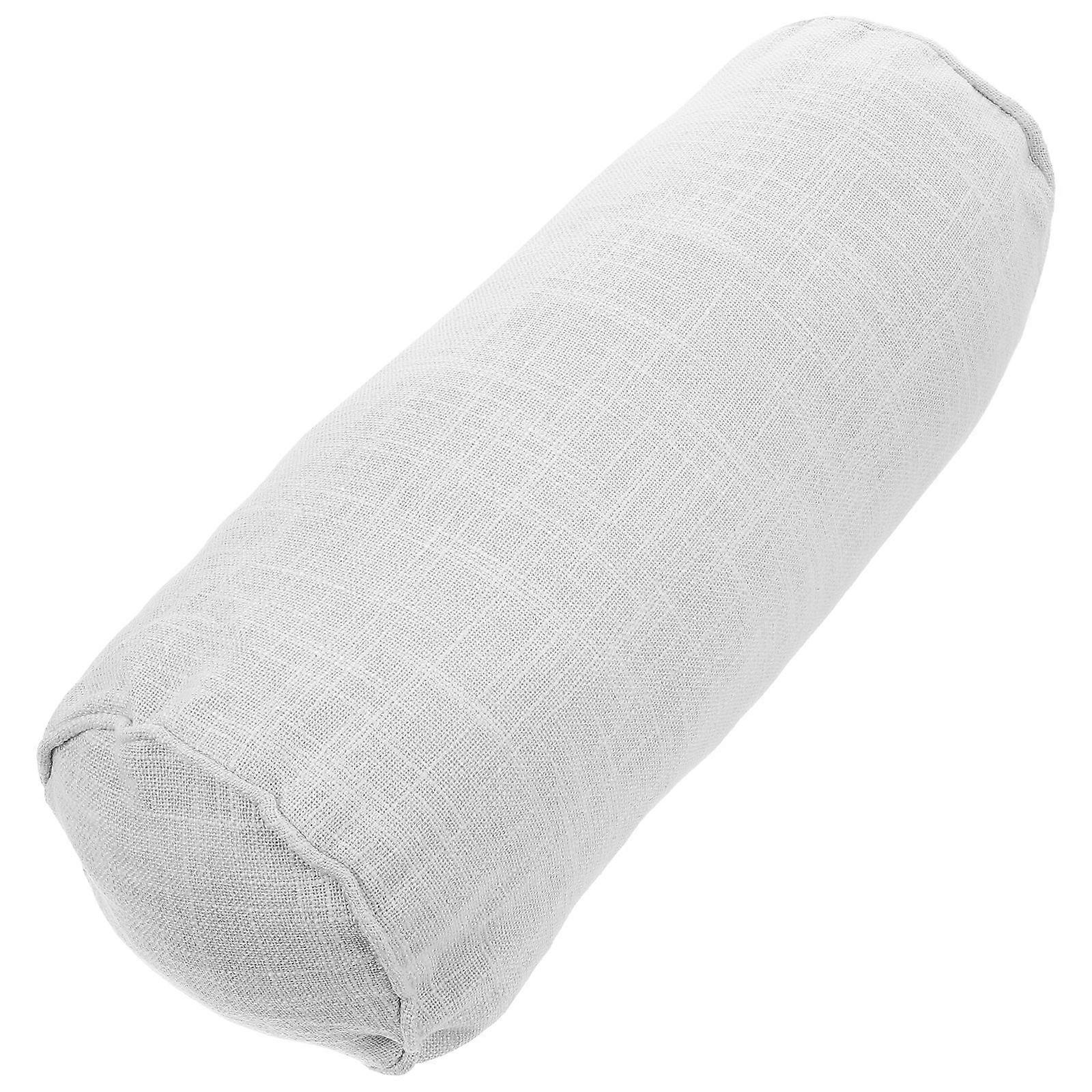 Women's Lightweight Yoga Pillow Slip Resistant Neck & Lumbar Support Cushion for Home Practice, Relaxation, Reading, and TV Use
